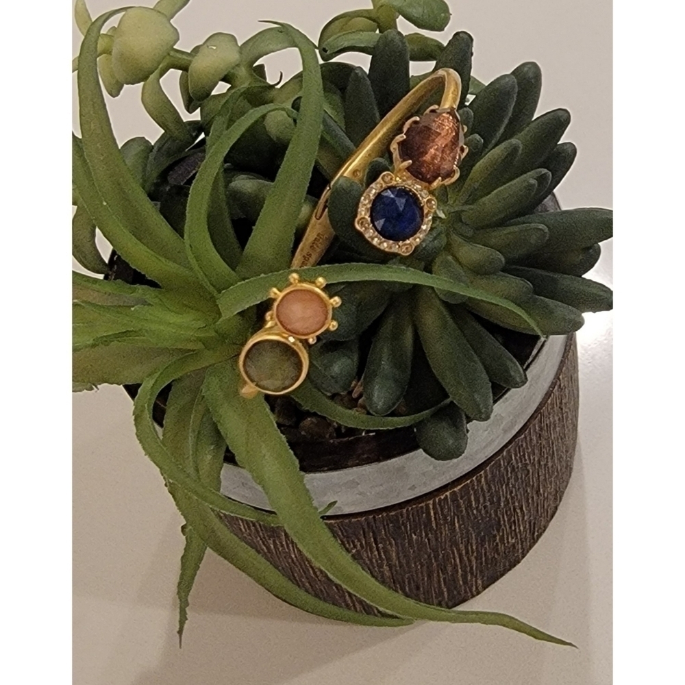 Kate Spade Hinged Bracelet – Multi-Stone – Gold - Picture 9 of 10